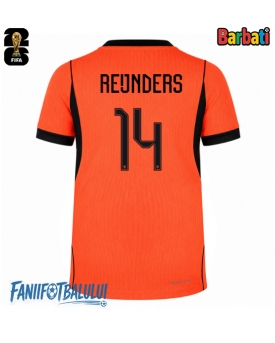 Țările de Jos Tijjani Reijnders #14 Tricou Fotbal Replică Mondial 2026 Barbati Acasa